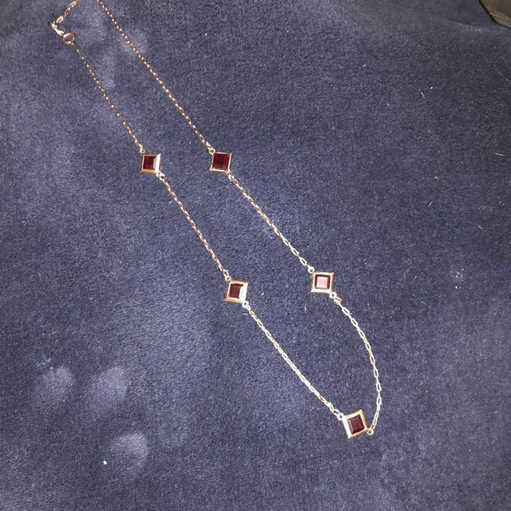 Vintage gold plated necklace